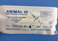 使い捨て可能なスポイト、承認されるISOが付いている専門の小型動物IDのマイクロチップ