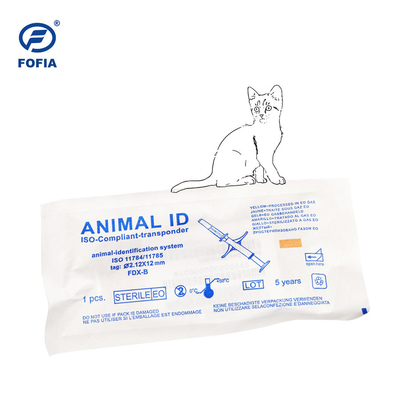ISO 11784/5 FDX-B 準確な識別のための動物用標準マイクロチップ