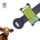農場134.2khzのISO標準の牛のための動物IDの走査器RFIDの耳のタグ読取り穿孔機