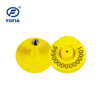 FOFIA RFID 電子耳タグ 牛羊のための温度計付き動物追跡タグ