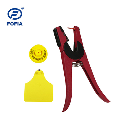 FOFIA RFID 電子耳タグ 牛羊のための温度計付き動物追跡タグ