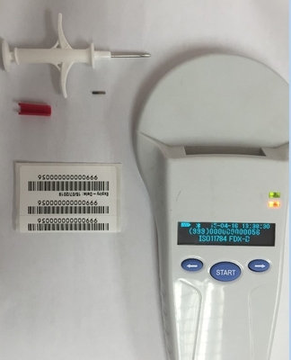 ISO11784/5 FDX-B 標準 RFID 動物ID マイクロチップ 使い捨て注射器 チップ ユニークなデータセキュリティ