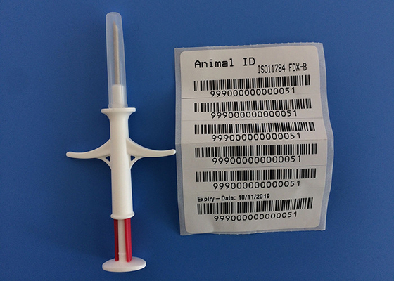Implantable Biocompatibleポリマー2.12 MmのX12 Mm IDのマイクロチップの札の貯蔵の