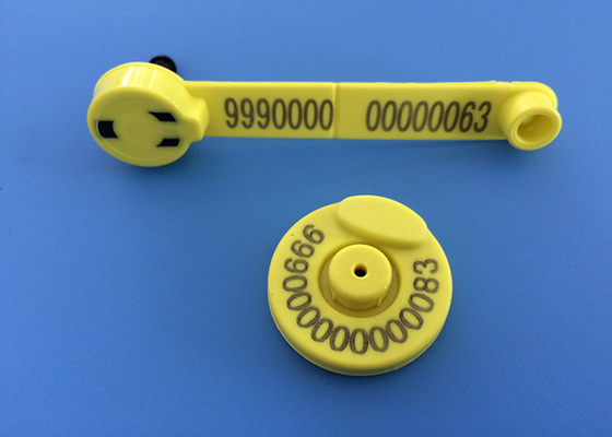 134.2khz Sheep Ear Tags for Electronic Identification Tracking TPU素材 電子識別追跡のための羊耳タグ