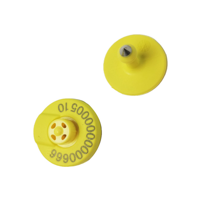 30.5mm ± 0.5mm 耳のタグ 直径 識別用の動物タグ