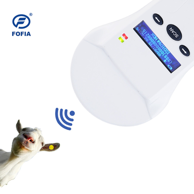 PT580 ハンドヘルド動物マイクロチップスキャナー ISO11784 FDX-B ID64 と HDX タグ 動物チップスキャナーペット
