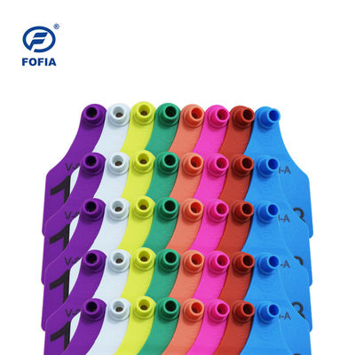 視覚デザイン付きRFID耳札 レーザー印刷サポート 134.2KHz イエローまたはその他の高い顧客満足度保証