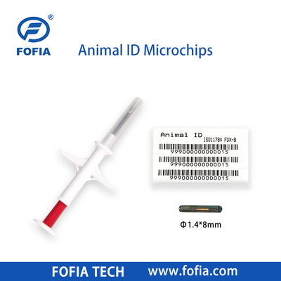 20年 性能 Rfid 動物チップ ペット アイド 注射可能な動物用マイクロチップ