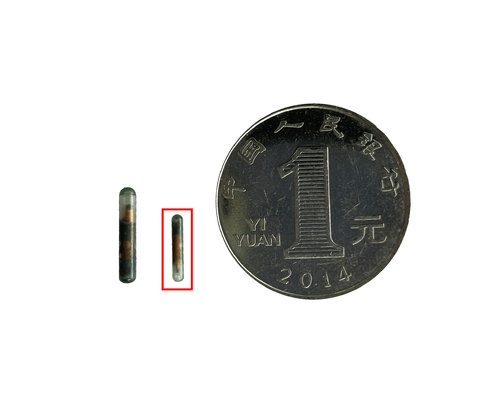 温度モニタリングトランスポンダー ISO11784/5 FDX-B 動物の健康と福祉のための動物IDマイクロチップ