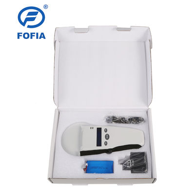 Handheld RFID Microchip Scanner with 128*32 OLED Screen One Year Guarantee and PVC Material for Animal ID Reading