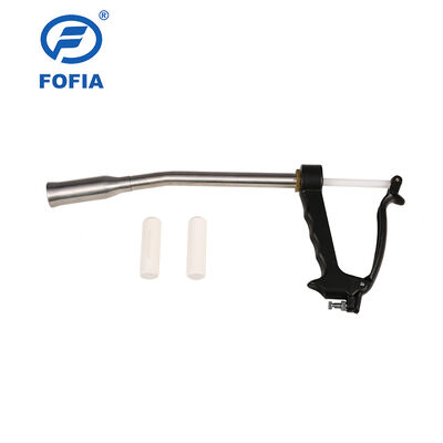 バイオセラミック RFID 牛耳札 15 ビットコードレーザーエッチング 134.2kHz 防水動物識別ボラスタグ