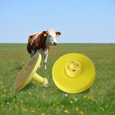 ISO11784/5 FDX-B 標準と防水設計付きの家畜用の耐久性134.2kHz RFID イヤタグ