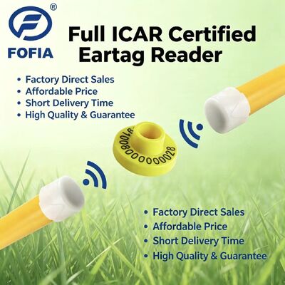 FULL ICAR 認定 耐久性電子耳タグ TPU 畜産物識別と追跡 農場管理を支援する