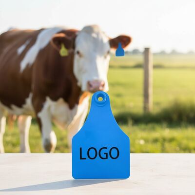 T921 動物 黄色いヤギ 家畜 耳のタグ RFID TPU 農場 牛馬