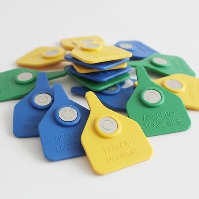 落下防止 防水識別 畜産タグ 牛用のRFIDタグ