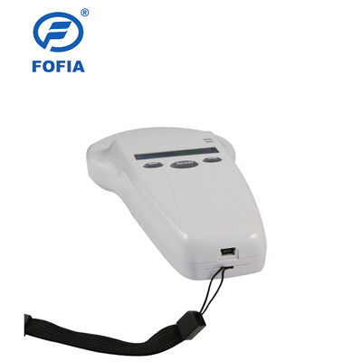 耐久性のあるRFIDハンドヘルドリーダー 128x32 OLEDスクリーンUSB プラスチック用 ペット,農場,牧場用 遠距離ソリューション