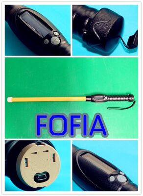 FOFIA PT280 134.2kHz RFID リーダー PVC NLIS オーストラリア ICAR 承認牛 ID 7000 記録ストレージ 10-20 センチメートル読み取り距離 ISO