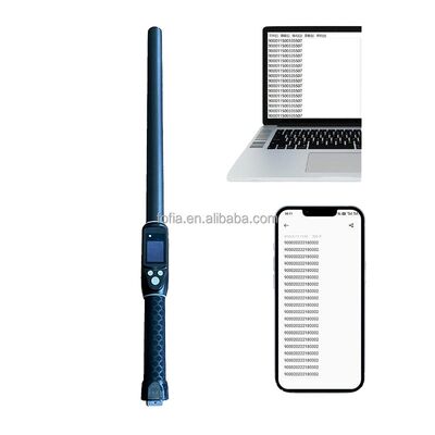 耐久性 防水 長距離 134.2kHz RFID イヤタグリーダー ISO11784/5 プロトコル 30-100cm 読み取り距離 PVC