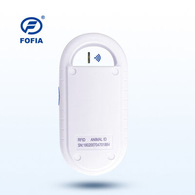 手持ちのプラスチック動物マイクロチップ RFIDカードリーダー PT160 134.2kHz OLED画面 USB リチウムバッテリー CE認証 ISO 11784/11785