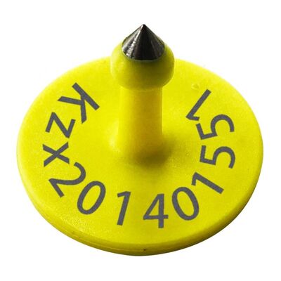 14.5mm サイズ TPU 注文の家畜の耳札 134.2KHz 周波数