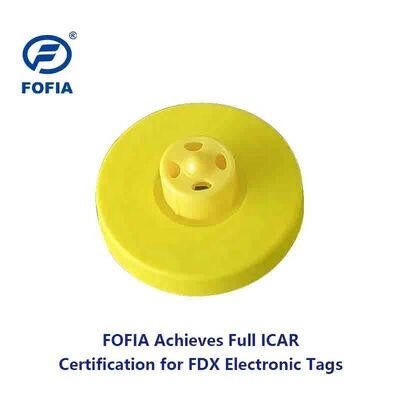 畜産追跡のための完全なICAR認定RFID電子耳タグ