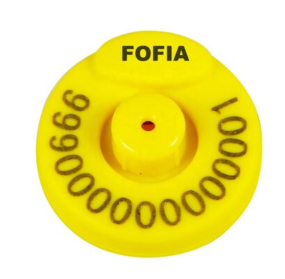 畜産追跡のための完全なICAR認定RFID電子耳タグ