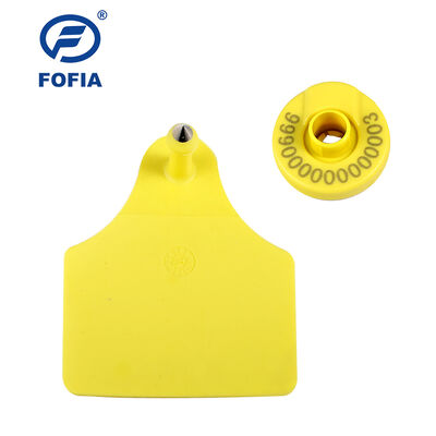 FOFIA 134.2KHZ Rfid ボタン イード GPS イヤタグ