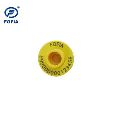 高品質の新しい OEM ET957 134.2kHz TPU 動物電子耳タグ豚牛羊用-10 センチメートル読み取り範囲-20 〜 80C 29.90.3 ミリメートル