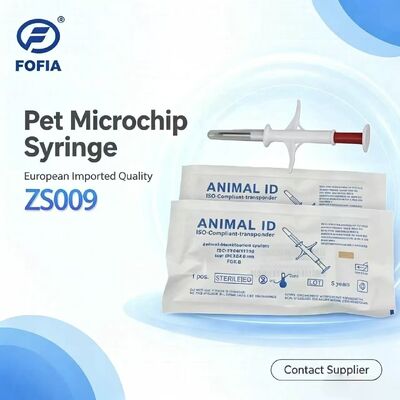 2026年 ホットセールエディション 新型RFID 134.2kHz Fofia社製 動物用埋め込みマイクロチップ 防水 3年保証 ペット用