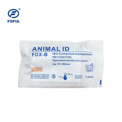 ICAR認証 Fofia 2026 新発売 ホットセリング RFID 134.2kHz 犬 動物 ID マイクロチップ 分割タイプ プラスチック ZS008 防水 ペット用