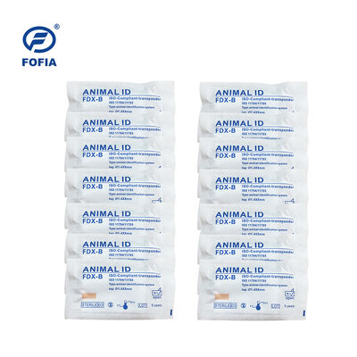 ICAR認証 Fofia 2026 新発売 ホットセリング RFID 134.2kHz 犬 動物 ID マイクロチップ 分割タイプ プラスチック ZS008 防水 ペット用