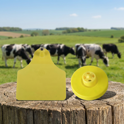 FULL ICAR 認定 TPU RFID アクセス カード - 安全なエントリー システムのための 30mm 丸い ISO11784/5 動物耳タグ