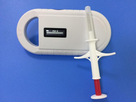 フォフィア ハンドヘルド プラスチック 動物 マイクロチップ RFID カードリーダー PT160 134.2kHz OLED スクリーン USB リチウム バッテリー CE ISO 認証