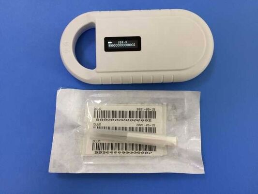 フォフィア ハンドヘルド プラスチック 動物 マイクロチップ RFID カードリーダー PT160 134.2kHz OLED スクリーン USB リチウム バッテリー CE ISO 認証