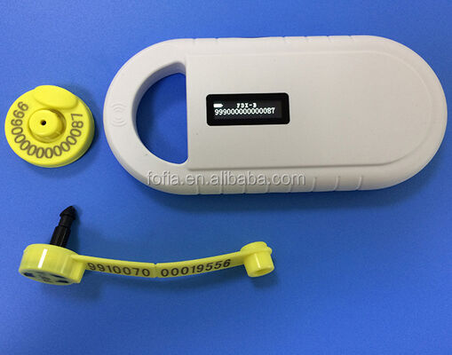 フォフィア ハンドヘルド プラスチック 動物 マイクロチップ RFID カードリーダー PT160 134.2kHz OLED スクリーン USB リチウム バッテリー CE ISO 認証
