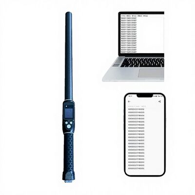 耐久性 防水 長距離 134.2kHz RFID イヤタグリーダー ISO11784/5 プロトコル 30-100cm 読み取り距離 農場用PVC素材