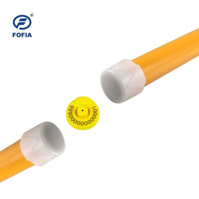 新しいFOFIA防水RFIDスティックリーダー 134.2kHz 牛のID USB RS232 7000 レコード 保存 ISO11784/5 長い読み取り距離
