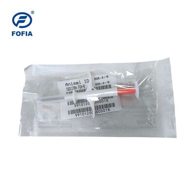 ICAR認定 Fofia 新型 温度感知型 ホットマイクロチップ RFID PP 動物ID 犬・猫 ペット用 防水 1.5年保証
