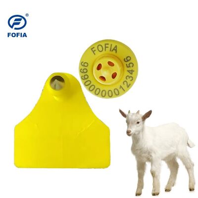 フォフィア ET957+T967 羊とヤギの組み合わせ 電子農場利用 トラッキング イヤタグ 新品 高品質 RFID TPU レーザーコード 3年