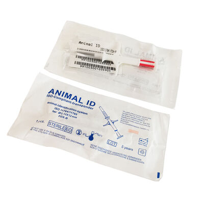 Fofia 新ICAR認証RFID 134.2kHz PP動物用マイクロチップ 犬・猫用 防水 1.5年保証