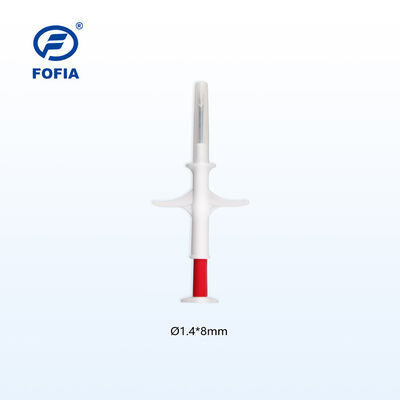 FOFIA ZS007 RFID 134.2kHz 動物マイクロチップ FDX/EM4305 チップ IP67 防水 家畜 ペット 注入 プラスチック包装 新品 1.5インチ