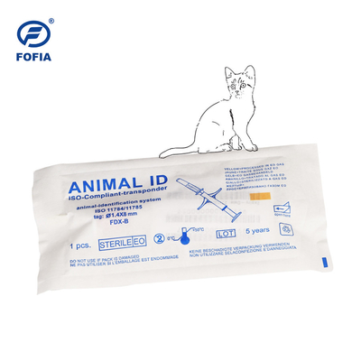 RFID 134.2khzのアイデンティティの犬のための動物の追跡者のマイクロチップ