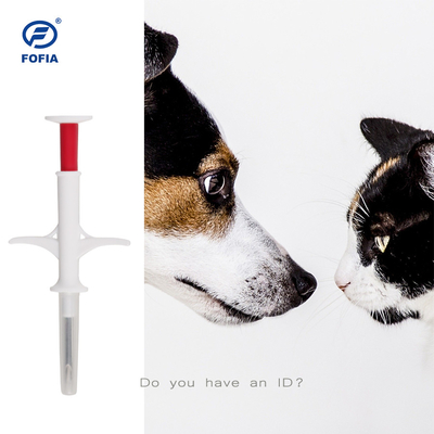 ペットIDのマイクロチップISO11784/5犬猫の魚管理134.2KHZ FDX-BペットRFIDのマイクロチップ