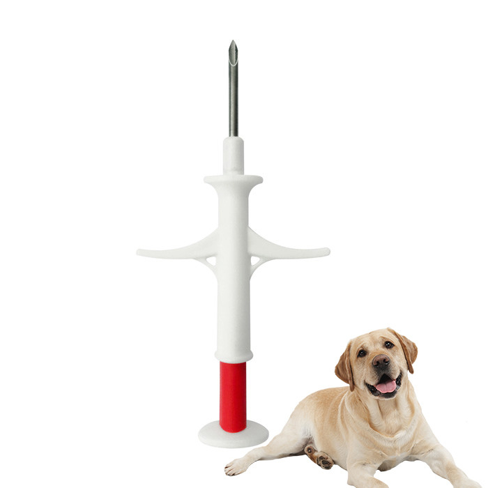 密封された動物識別マイクロチップ 2.12*12mm 追跡犬 動物追跡タグ