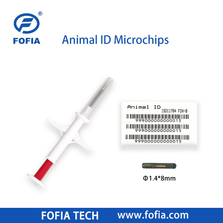 20年 性能 Rfid 動物チップ ペット アイド 注射可能な動物用マイクロチップ