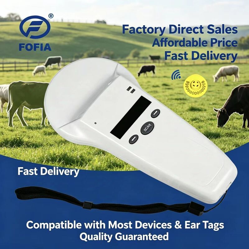 Animal Microchip Scanner Portable And Device Created For In Animal Clinics Shelters And Rescue Organizations Requiring ID Scanning