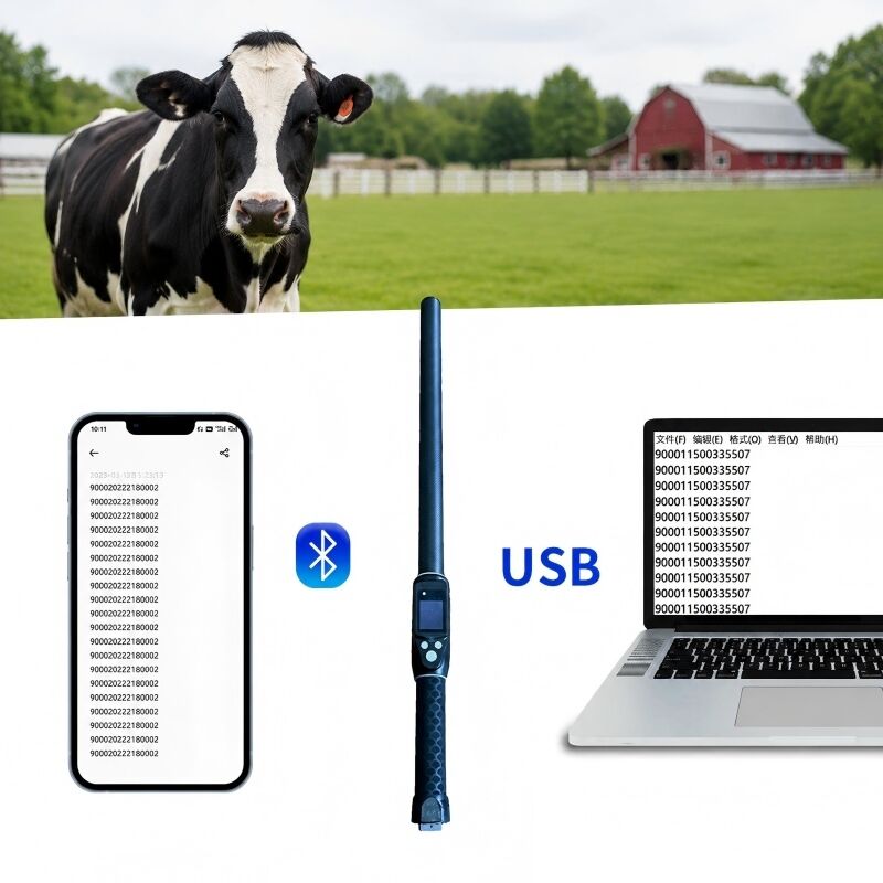 PT290 LF RFIDスティックリーダー 134.2KHz ブロータス ハンドヘルド スキャナー プロトコル ISO11784/5 FDX-B と HDX USB ブロータス インターフェース