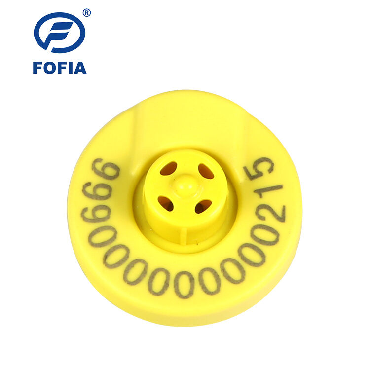 FOFIA 134.2KHZ Rfid ボタン イード GPS イヤタグ