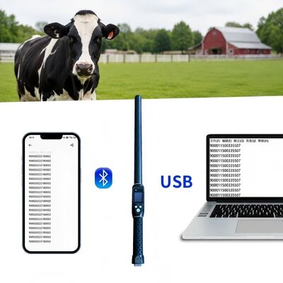PT290 LF RFIDスティックリーダー 134.2KHz ブロータス ハンドヘルド スキャナー プロトコル ISO11784/5 FDX-B と HDX USB ブロータス インターフェース